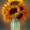 Sunflowers In Jar Diamond Painting