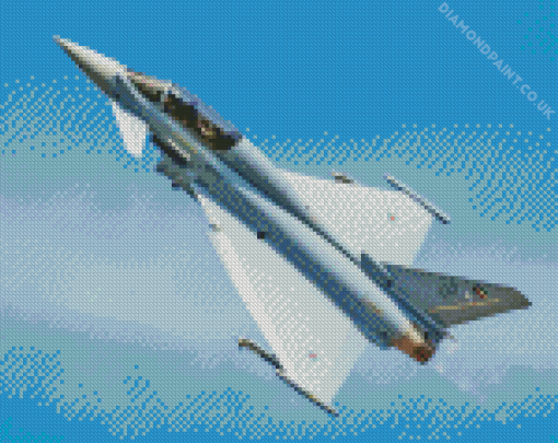 The Eurofighter Typhoon Diamond Painting