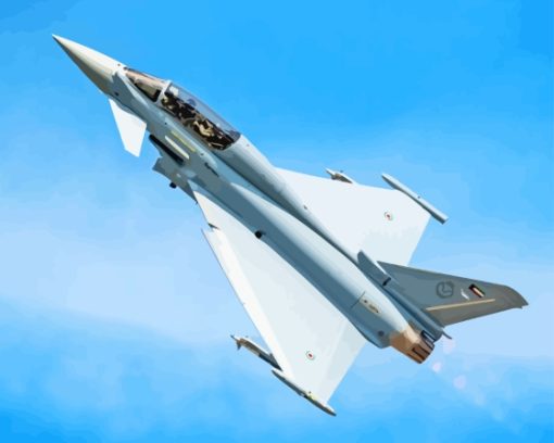 The Eurofighter Typhoon Diamond Painting