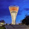 The Vukovar Water Tower Diamond Painting