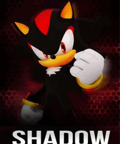 The Hedgehog Shadow Diamond Painting