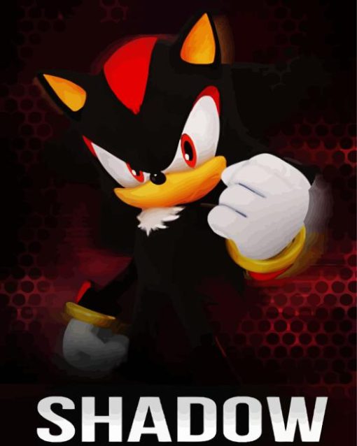 The Hedgehog Shadow Diamond Painting