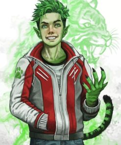 Superhero Beast Boy Diamond Painting