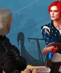 Triss And Geralt Diamond Painting