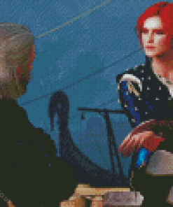 Triss And Geralt Diamond Painting