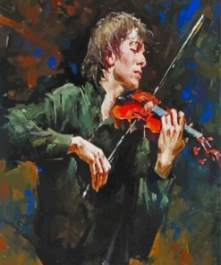 Violinist Man Diamond Painting