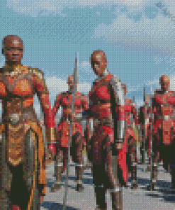 Wakanda Forever Movie Diamond Painting