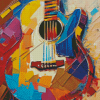 Abstract Guitar Diamond Painting