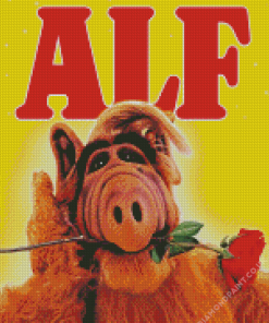 Alf The Puppet Diamond Painting