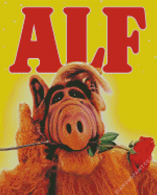 Alf The Puppet Diamond Painting