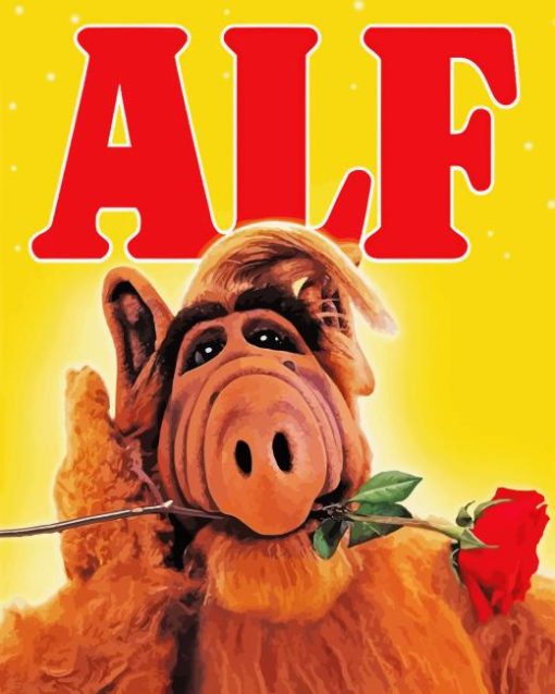 Alf The Puppet Diamond Painting