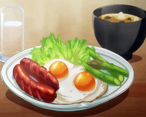 Anime Food Diamond Painting