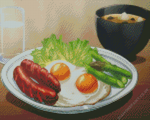 Anime Food Diamond Painting