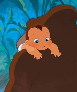 Baby Tarzan Diamond Painting