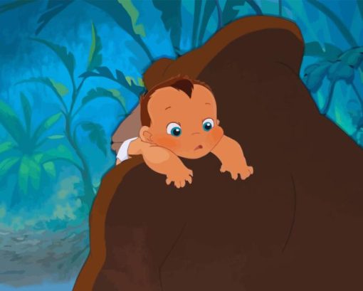 Baby Tarzan Diamond Painting