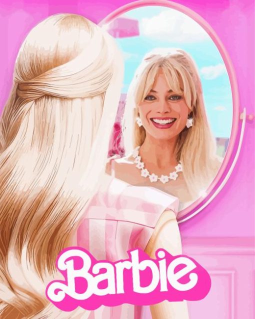 Barbie Margot Robbie Diamond Painting