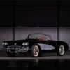 Black Corvette 58 Diamond Painting