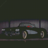 Black Corvette 58 Diamond Painting