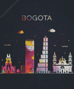 Bogota Colombia Poster Diamond Painting