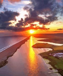 Chesil Beach Diamond Painting