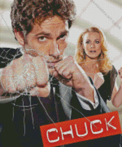 Chuck Bartowski Diamond Painting