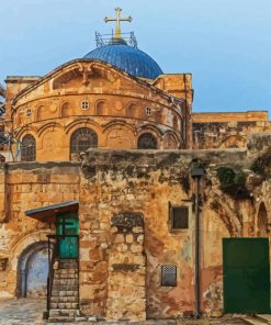 Church Of The Holy Sepulchre Diamond Painting