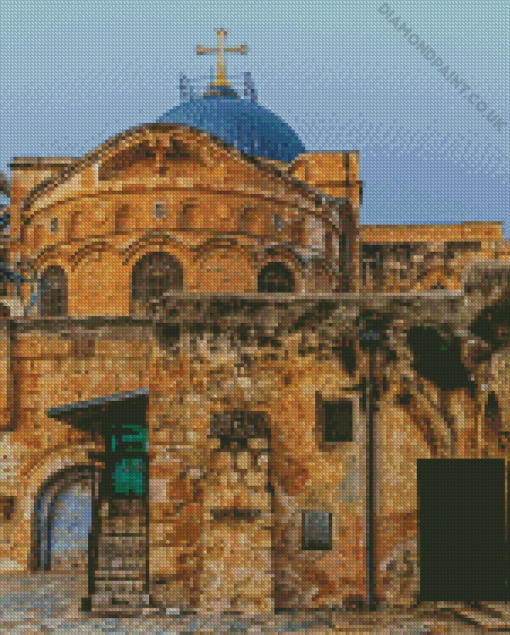 Church Of The Holy Sepulchre Diamond Painting