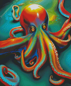 Colorful Octopus Diamond Painting