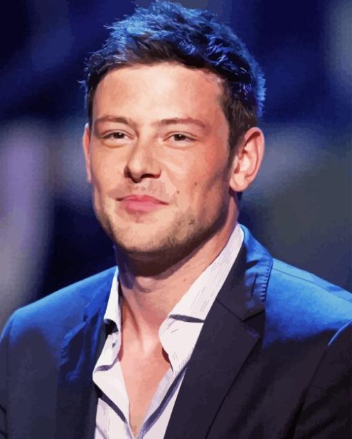 Cory Monteith Diamond Painting