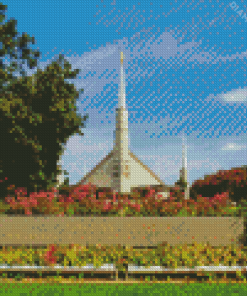 Dallas Temple Diamond Painting