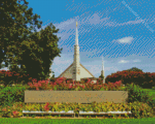 Dallas Temple Diamond Painting