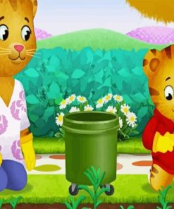 Daniel Tiger Diamond Painting