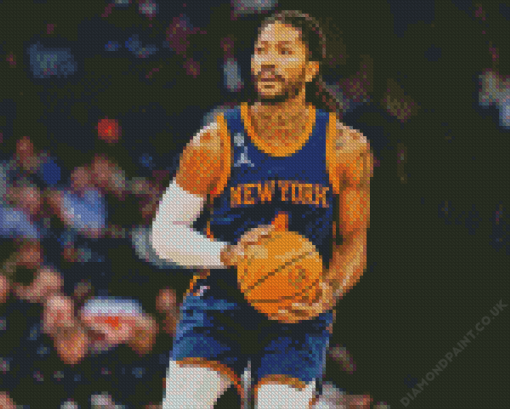 Derrick Rose Diamond Painting