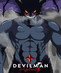 Devilman Crybaby Poster Diamond Painting