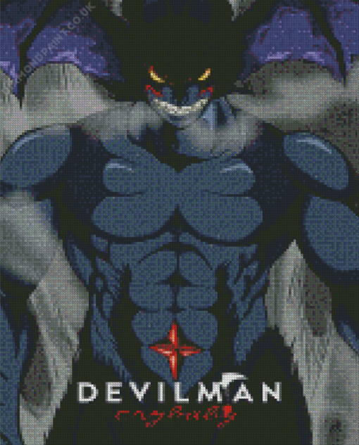 Devilman Crybaby Poster Diamond Painting