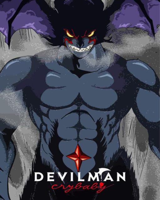 Devilman Crybaby Poster Diamond Painting