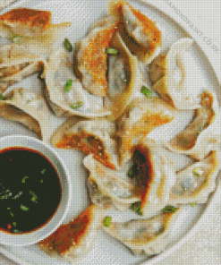 Dumplings Diamond Painting