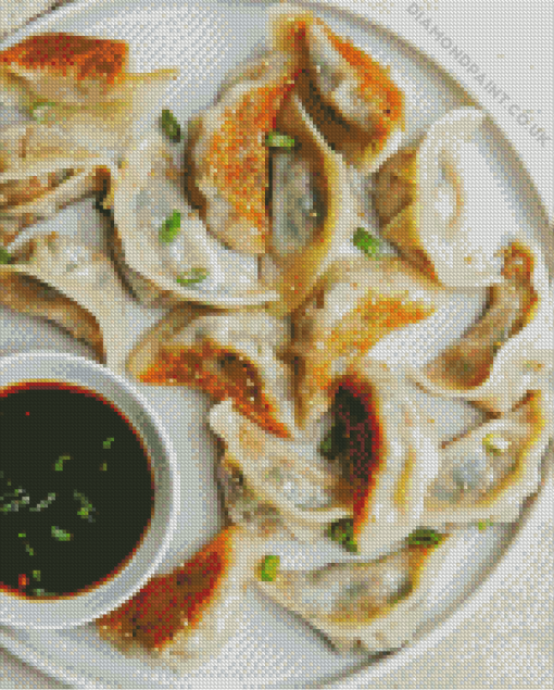 Dumplings Diamond Painting