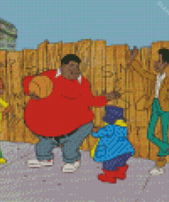 Fat Albert Diamond Painting