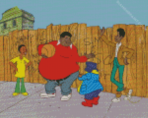 Fat Albert Diamond Painting