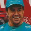 Fernando Alonso Diamond Painting