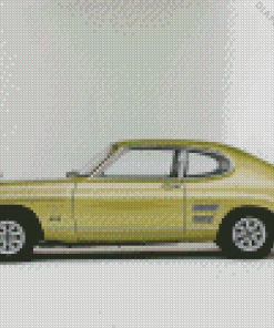 Ford Capri Car Diamond Painting