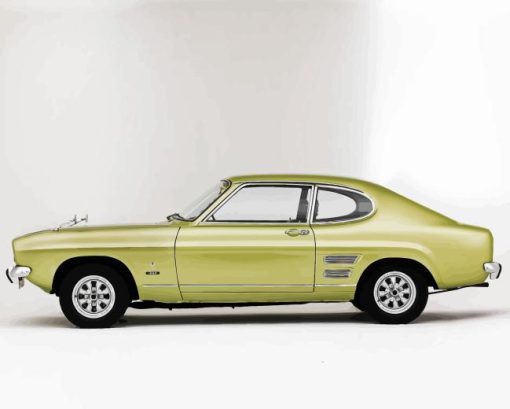 Ford Capri Car Diamond Painting