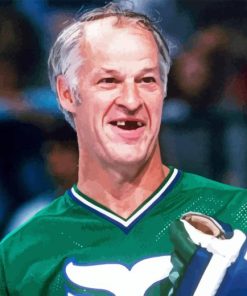 Gordie Howe Diamond Painting