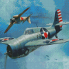 Grumman Wildcat Diamond Painting