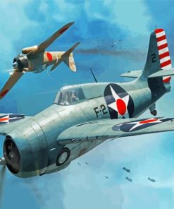 Grumman Wildcat Diamond Painting