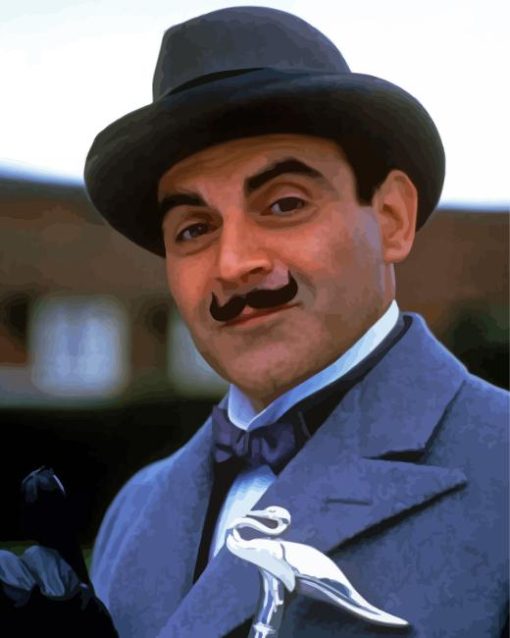 Hercule Poirot Diamond Painting