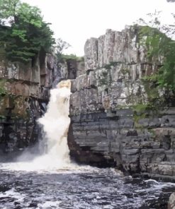 High Force Waterfall Diamond Painting