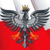 Illustration Polish Flag Diamond Painting