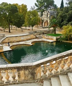 Jardin De La Fontaine Diamond Painting